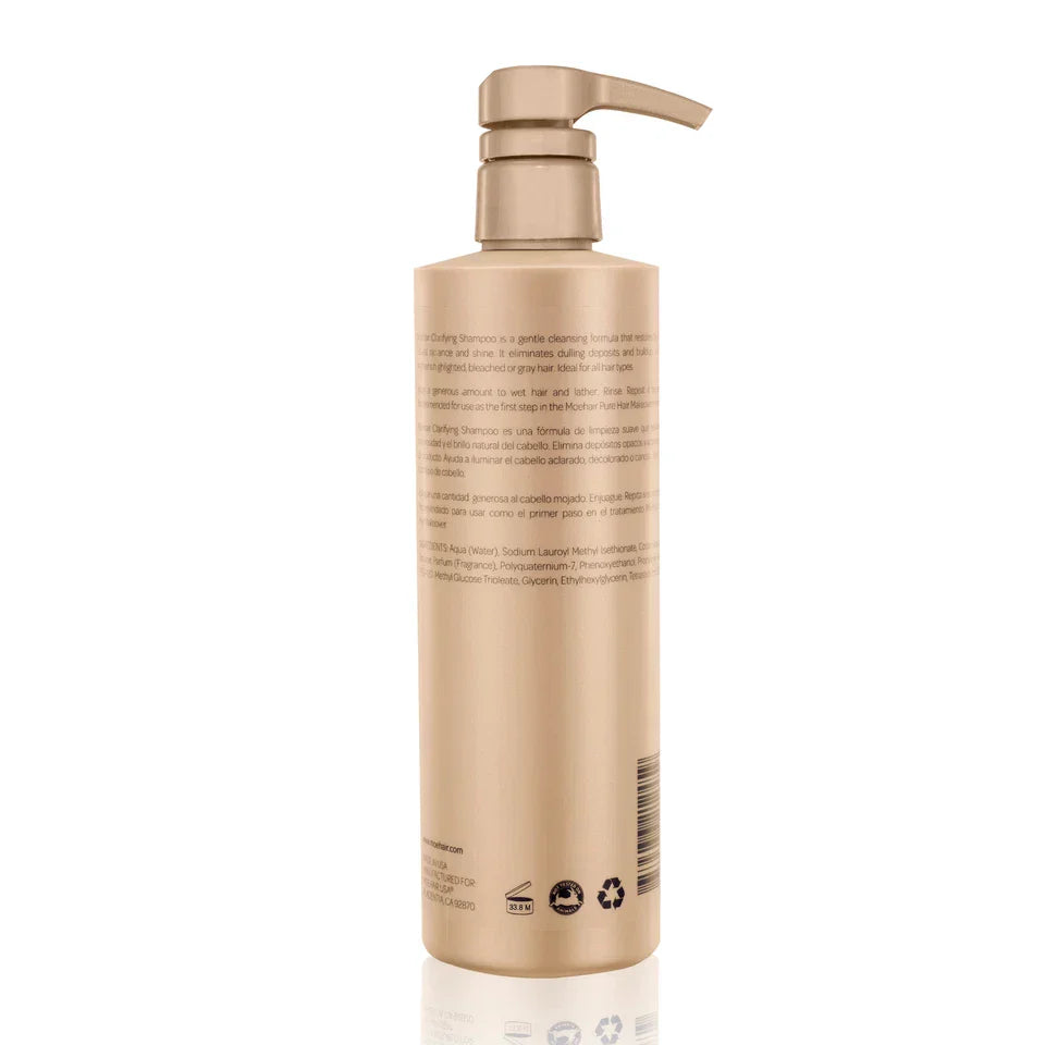 MOEHAIR Clarifying Shampoo for Deep Cleansing | Clears Dirt and Product Build up