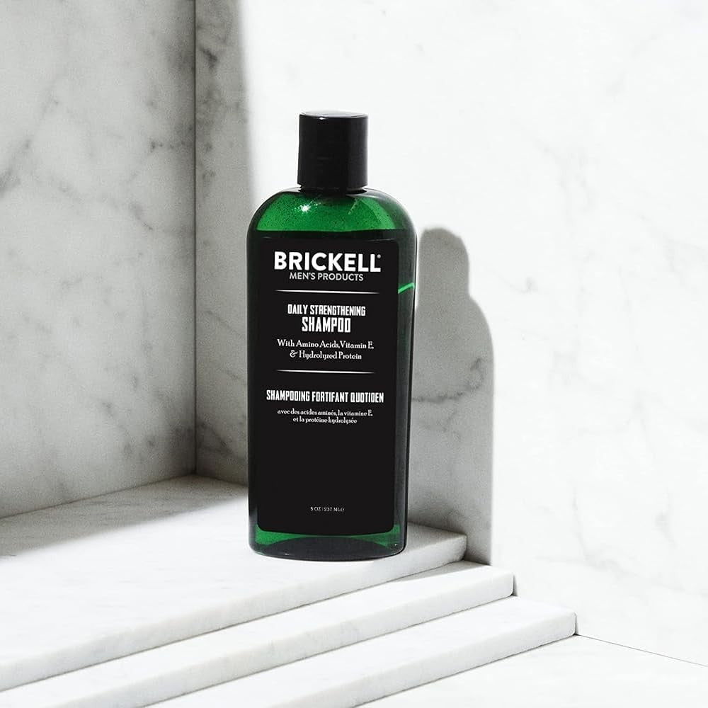 Brickell Daily Strengthening Shampoo for Men